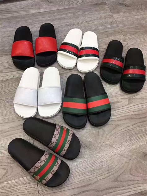 replica gucci fall|how to identify gucci slides.